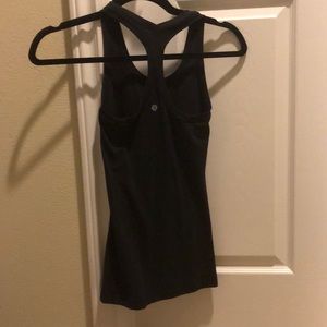 Women’s Lululemon black racerback tank xs